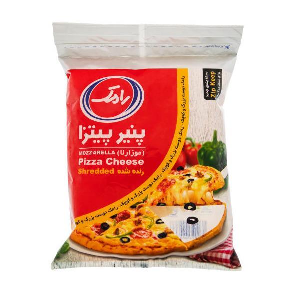 پنیر پیتزا موزارلا رنده شده 500 گرمی رامک